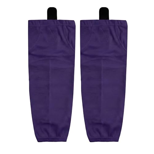 Image of Solid Colors High-Density Mesh Ice Hockey Socks, Breathable Heavy-Duty Practice Essentials for Youth Junior Adult
