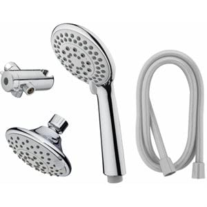 Cabezal de ducha Homewerks Worldwide cromo 5 sprays