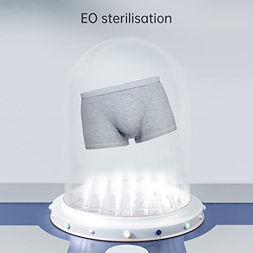 20 Packs Or 5 Packs Mens Disposable 100% Cotton Underwear Boxers Shorts for Travel Fitness Swimming Hotel Spa Hospital Stays3