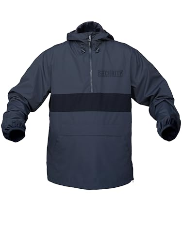 Smart People Clothing Security Zipped Pocket Anorak with Reflective Decoration Front and Back3