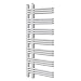 vidaXL Sèche-Serviettes Chauffage Central en Forme de E 500 x 1400 mm