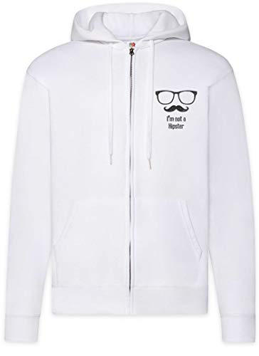 Sweat à capuche pour homme Urban Backwoods avec fermeture éclair confortable