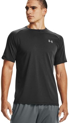 Under Armour Men's Tech 2.0 Short-Sleeve T-Shirt, BlackGrey001, L