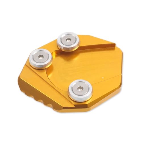 For �X�Y�L GSX-S125 GSX-S150 GSX-R125 GSX-R150 GSXR GSXS 125 150 �L�b�N�X�^���h�t�b�g�T�C�h�X�^���h�����p�b�h�T�|�[�g�v���[�g �o�C�N�T�|�[�g�p�b�h(Gold)