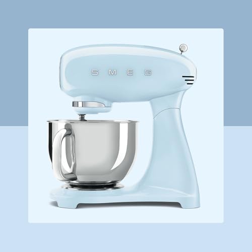 Tazón acero inoxidable pulido Smeg SMB401 4.8L apto lavavajillas miniatura 5