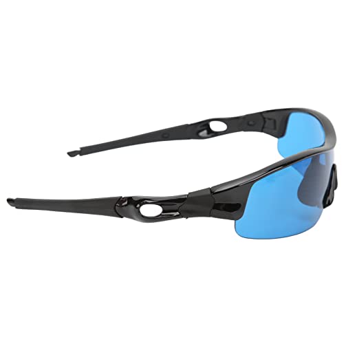 Marhynchus LED Glasses, Grow Room Glasses with Glasses Case for Grow Room, Plant House and Outdoor Horticulture (Blue)