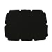 Mtlavishishishness Swing Swing Sostituzione da baldacchino 420D in tessuto oxford in tessuto oxford a pallone a baldacchino per giardino patio (Negro) immagine