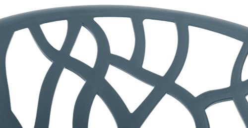 2er Set Gartenstühle Hardin - Stapelbar & Wetterfest In Türkis