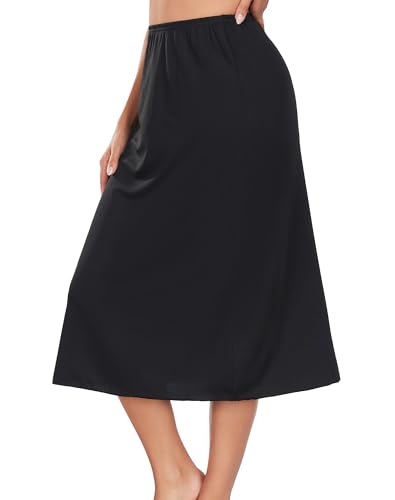 Image of MANCYFIT Half Slips for Under Dresses Slip Skirt for Women Underskirt for Dresses