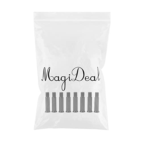 Image of 8pcs Roller Skates Shoes Single Face Spikes Nail Axle Screws 34mm Black | Sporting Goods | Outdoor Sports | Inline & Roller Skating | Skate Parts & Tools | 8 Pieces Screws