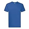 Fruit of The Loom Mens Super Premium Short Sleeve T Shirt Black XXL #3
