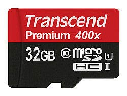 Transcend TS32GUSDCU1 Class 10 Premium microSDHC 32GB Speicherkarte UHS-I – Bild 3