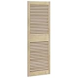vidaXL Schranktür Natur 140,5 x 2,1 x 49,5 cm Massivholz Kiefer, Schlafzimmer Aufbewahrung, Moderner Schrank mit Tür, Flush-Design, Robustes Möbel für Eingänge