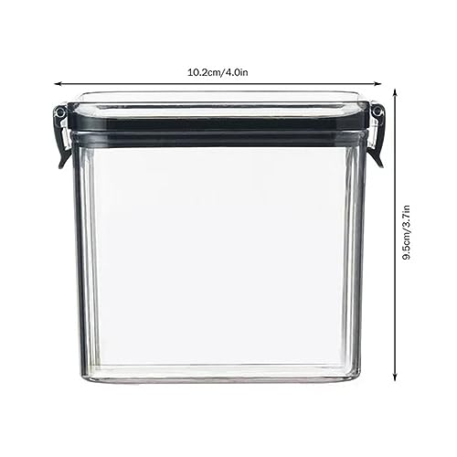 Large Stackable Clear Food Storage Container with Airtight Lid for Kitchen (White) - image 7