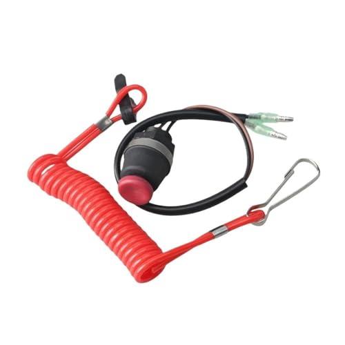 Pièces de moteur de bateau 398-06830 avec coupe-circuit d'arrêt d'urgence - 4