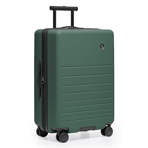 Image of Traveler's Choice Markham Hardside Expandable Luggage with Hinomoto Spinner Wheels, 26-Inch Medium, Green