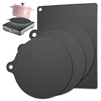 Induktionsschutzmatte Silikon, Induktionskochfeld schutzmatte, Herdabdeckung Induktionsfeld, Wärmeisoliertes Pad für Küchenutensilien, Induktionskochfeld abdeckung, Kochfeld Kratzschutz Abdeckung