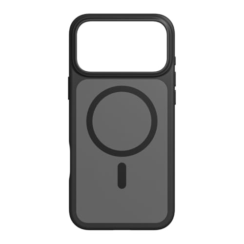 Coque Apple iPhone 17 Pro Max noire et hybride avec dos rigide antichoc