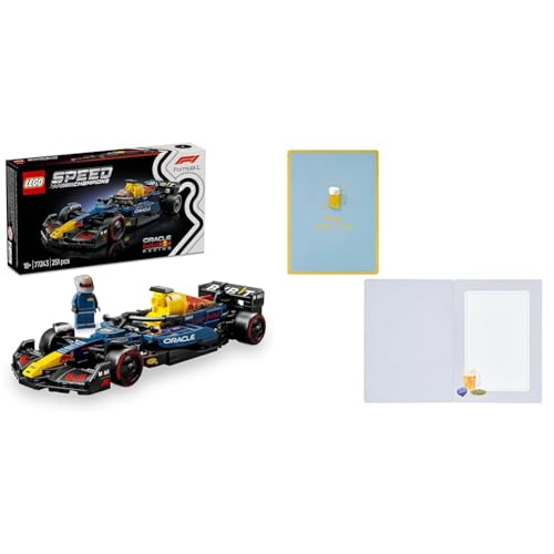 【父の日セット】レゴ(LEGO) スピードチャンピオン Oracle Red Bull Racing RB20 F1(R) レースカー おもちゃ 玩具 誕生日 プレゼント ブロック 男性 女性 乗り物 車 ミニカー 77243+サンリオ メッセージカード