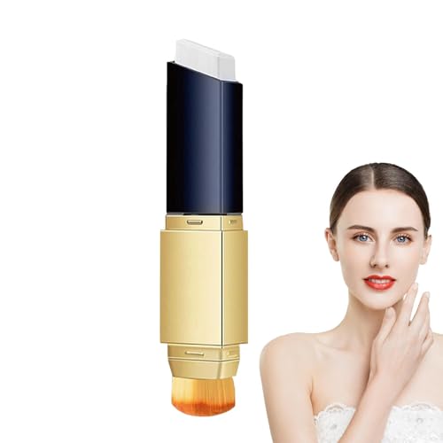 demaxiyad Base De Maquillaje En Barra | Corrector De Cobertura Total,Corrector Facial Duradero 2 en 1 + Barra De Base Compacta para Uso Diario y Viajes