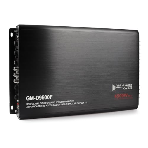 Car Power Amplifier 4-Channel Amplifier Stereo Audio Amp 12V Class A/B (4 Channel - 13.78 inch)