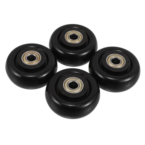 TIDTALEO 4 Ruedas De Repuesto Universales Para Carritos De Oficina, Ruedas Suaves Y Silenciosas Que Protegen El Suelo, Escritorios, Muebles Y Carritos De Compra De 2,5 Pulgadas.