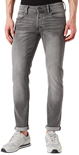JACK & JONES Herren Jjiglenn Jjoriginal NA 039 Noos Jeans, Grey Denim, 33W...