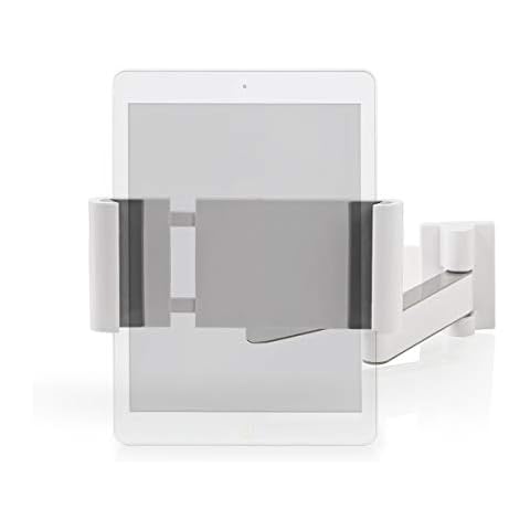 Nedis Soporte para Tableta - 360 Grados - Peso Total 1 Kilo - Gris-Blanco Cover