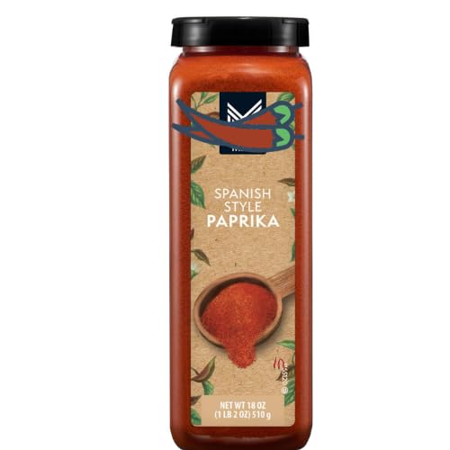 Pimentón Ahumado Estilo Español, 18 oz, Condimento Dulce y Ahumado