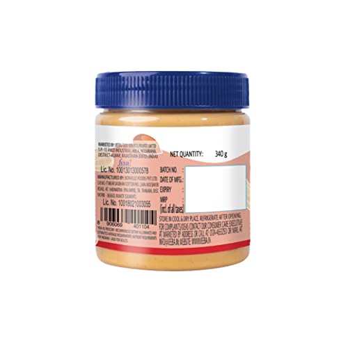 Image of Veeba Peanut Butter Creamy, 340g - Pack of 2