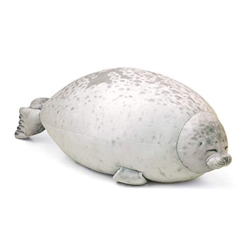 LLAni Chubby Blob Seal Plush Toy Cotton Ocean Animal Pillow Sofa Car Cushion Stuffed Doll Kids Gifts
