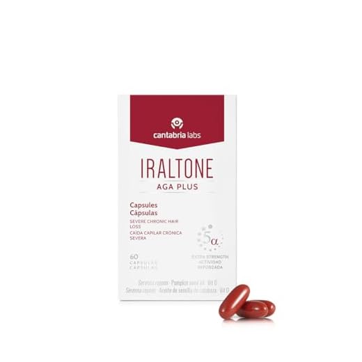 Cantabria Labs - Iraltone AGA Plus - 60 Cápsulas - Formulado para abordar la caída capilar crónica severa - Fortalece el cabello - Sin Gluten y Lactosa