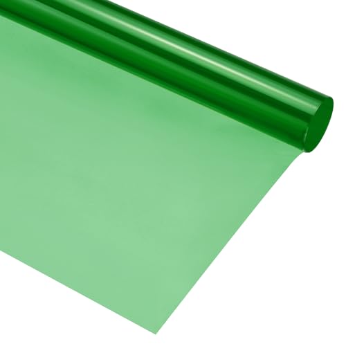 Filtro de gel verde oscuro 39.4 pulgadas hoja corrección luz cabeza roja