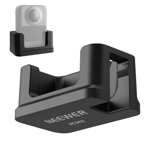 NEEWER Silicone Base for Osmo 360, Nonslip Soft Stable Anti Scratch Desktop Stand Support Upright Accessory Compatible with DJI OSMO 360 Action Camera Accessories, AC043