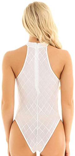 Lingerie sexy femmes : body sans manches, justaucorps de nuit et combinaison moulante