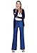 Ellos Women's Plus Size High-Waist Wide Leg Jeans