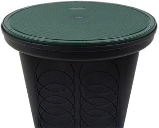 StormDrain FSD-3017-20SKIT 20" Round Catch Basin Drain with Green Lid Kit