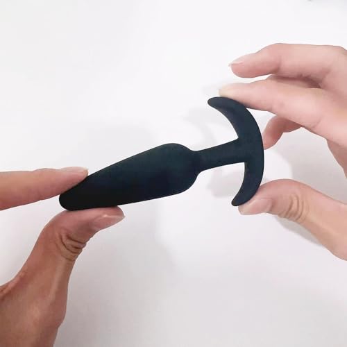 Anal Toy Sex Plug Butt Plug Trainer Set for Women Couples Beginner, Silicone Anal Beads Plug Kit Trainer Sex Men & Women Toy for Gay (Small)
