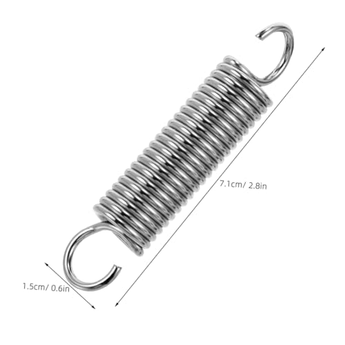 OKUMEYR 4pcs Spring Steel Pruner Springs Garden Replacement Pruning Parts Silver - Image 3