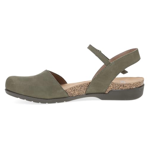 Image of Dansko Rowan Sandal for Women - Memory Foam and Cork Footbed for Comfort and Arch Support - Lightweight Rubber Outsole for Long-Lasting Wear - Versatile Casual to Dressy Footwear