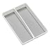 Madesmart Classic Mini Utensil Tray, White, 12.8 x 9.1 x 1.9-Inch