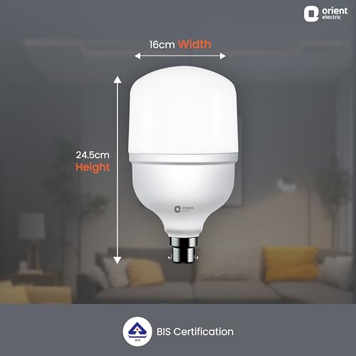 Image of Orient Electric Eternal Shine LED Bulb | 70 Watts | 12 Months Warranty | Cool White, Pack of 1 | 25000 Hours + 180 degree coverage