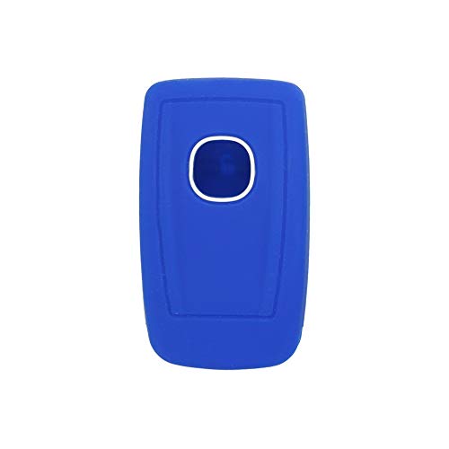 BROVACS Silicone Cover Protector Case Holder Skin Jacket Compatible with ACURA MDX RDX RLX ILX TLX 4 Button Smart Remote Key Fob CV2221 Deep Blue - Image 2