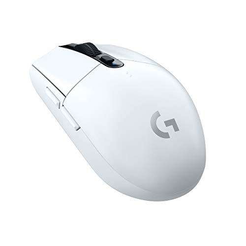 305 LIGHTSPEED Mouse Gaming Wireless, Sensore 12K HERO, 12.000 DPI, Design Leggero, 6 Pulsanti Programmabili, Batteria 250 Ore, Memoria Integrata, PC/Laptop - Bianco - Mouse gaming - Immagine 3