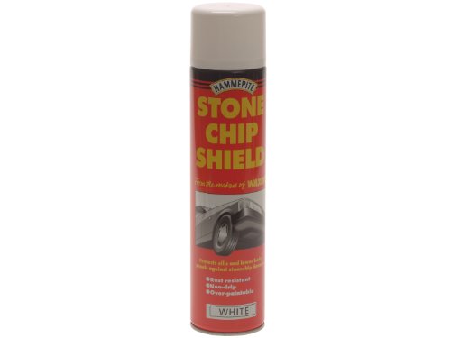 Hammerite Pierre Puce Shield Noir/Gris/Blanc Peinture aérosol Neuf