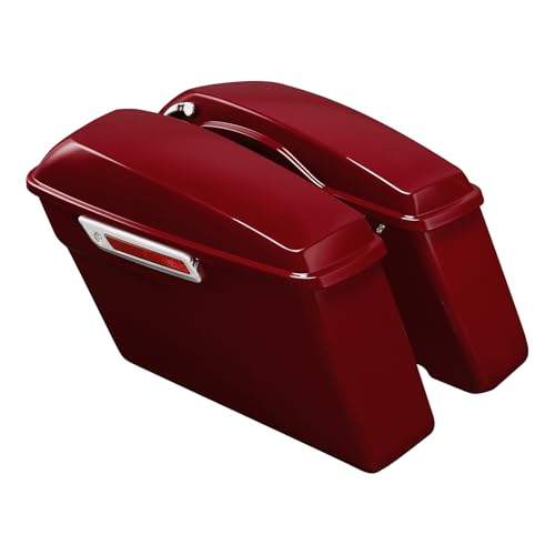 Alforjas rígidas para Harley Touring Billiard Red