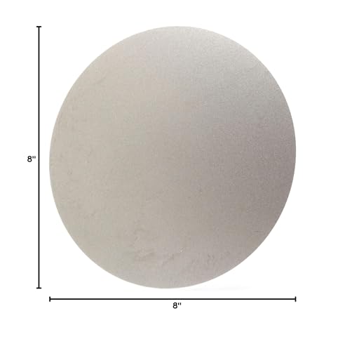 Image of ILOVETOOL 8 inch No Hole Grinding Disc 320 Grit Diamond Lapidary Stone Tools