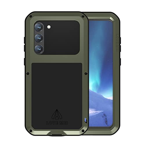 Coque silicone militaire Samsung S23 Plus antichoc avec vitre ecran