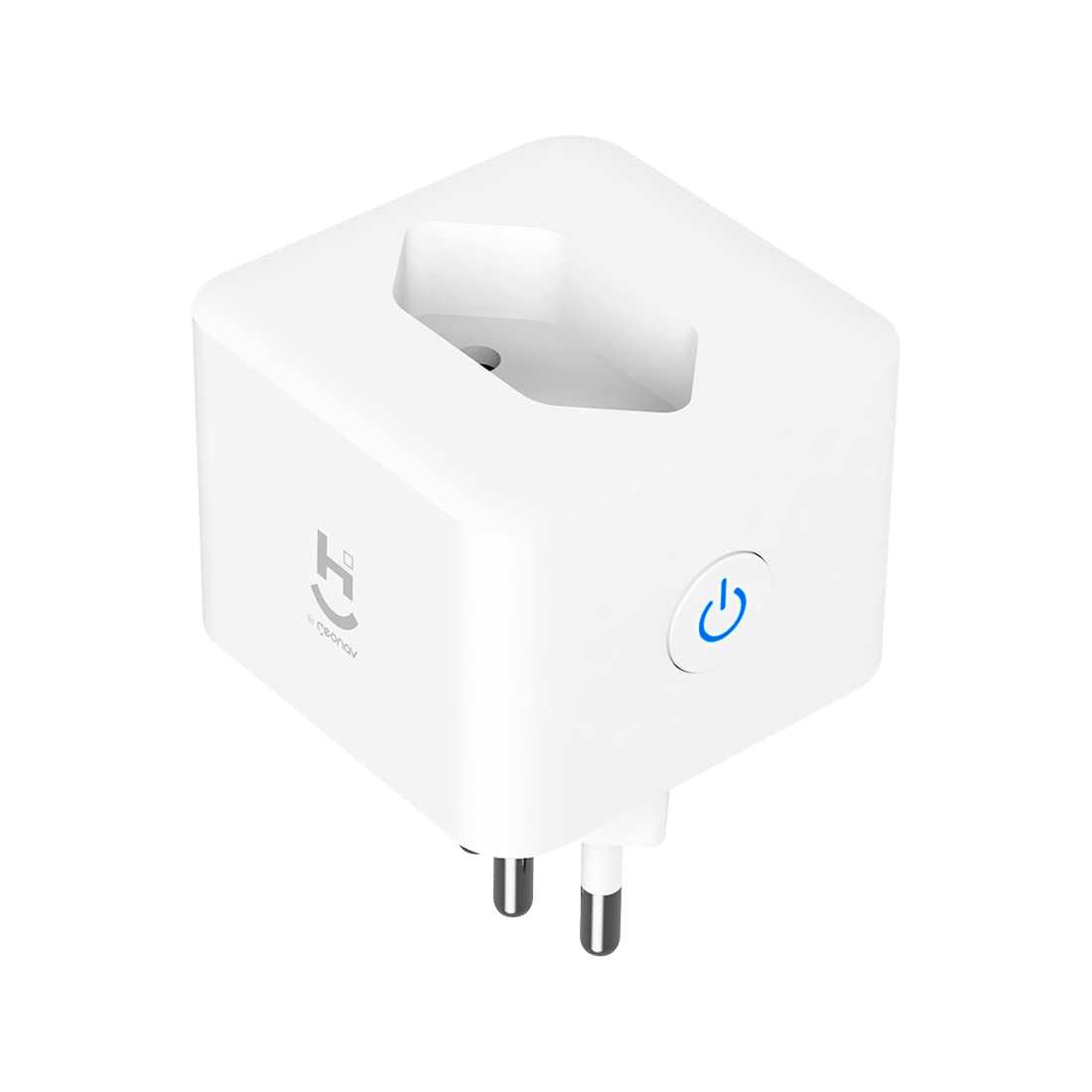 Hi by Geonav Adaptador de Tomada Inteligente, Smart 10A, Wi-Fi, via Aplicativo, Bivolt,