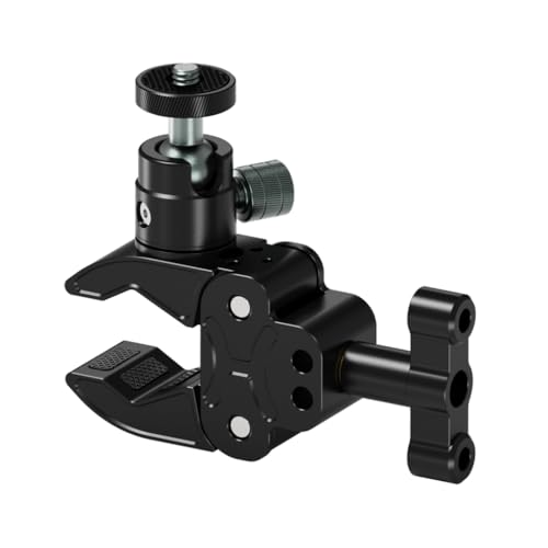 Pince universelle en métal 1/4 pour caméra de sport en voyage et VTT